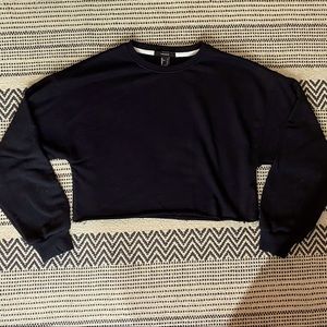 Black Cropped long sleeve